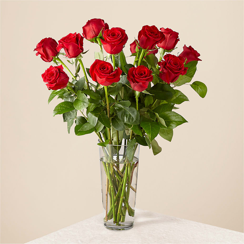 Long Stem Red Rose Bouquet – GAETA'S FLOWERS, Los Gatos CA