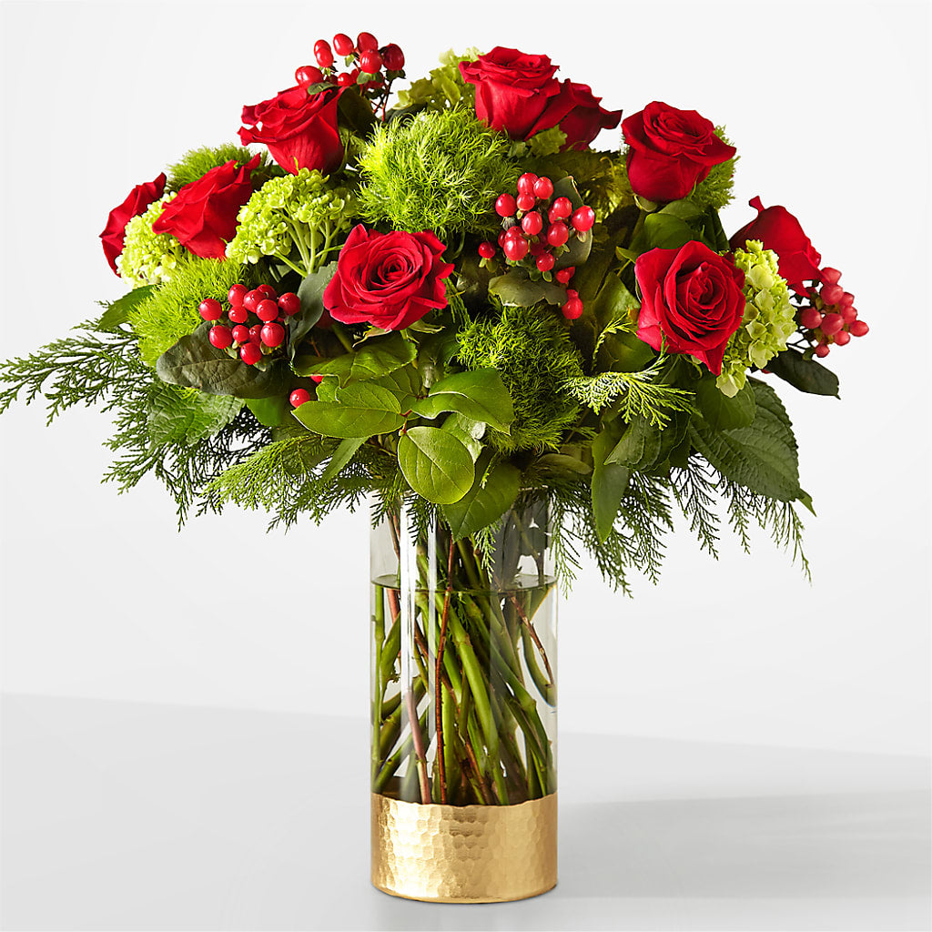 Plaid Throw Bouquet – GAETA'S FLOWERS, Los Gatos CA