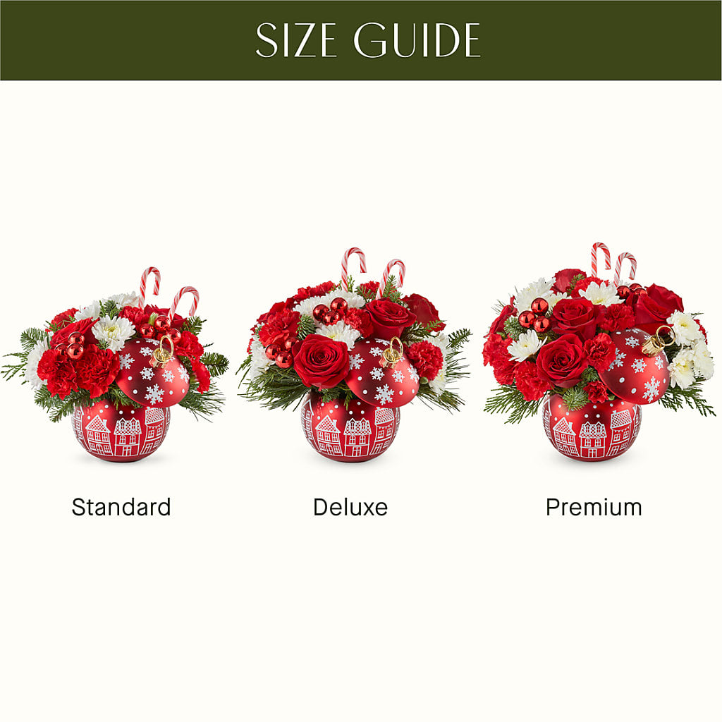 Cheer in the Air Ornament – GAETA'S FLOWERS, Los Gatos CA