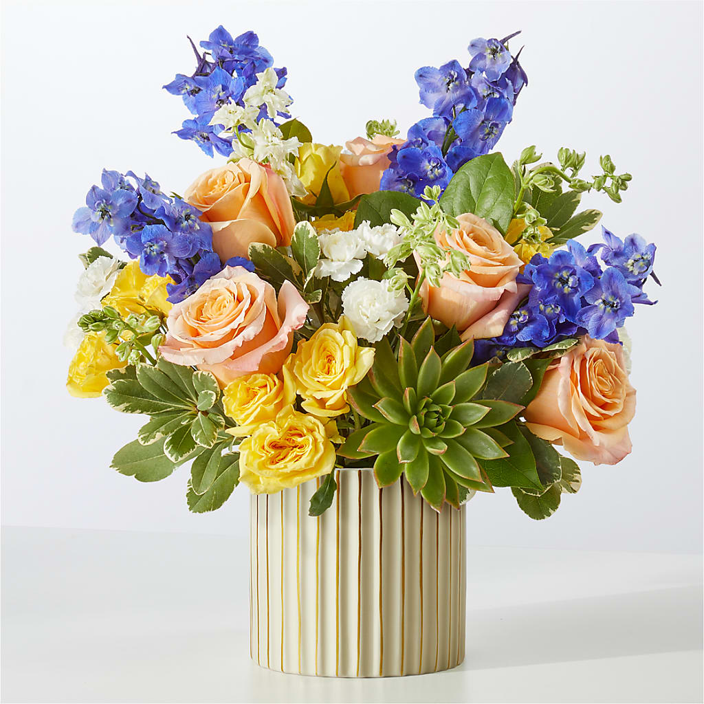 Cobalt Reverie Bouquet – GAETA'S FLOWERS, Los Gatos CA