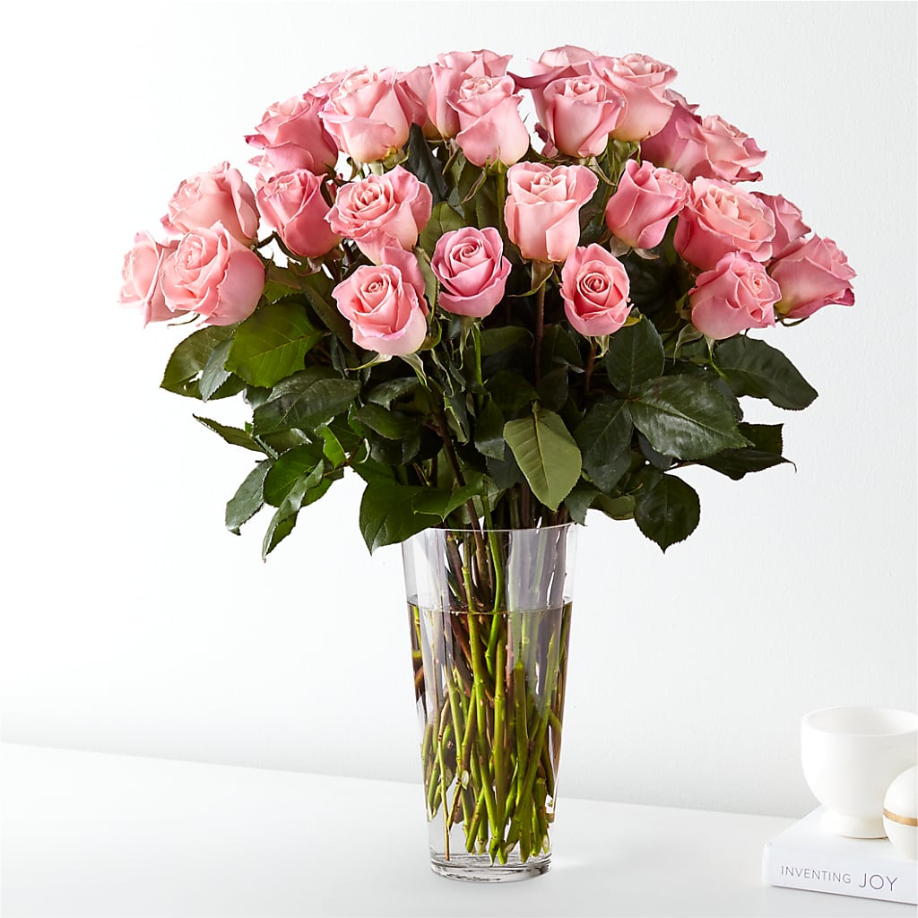 Long Stem Pink Rose Bouquet – GAETA'S FLOWERS, Los Gatos CA
