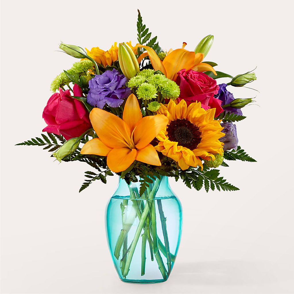 Double Rainbow Bouquet – GAETA'S FLOWERS, Los Gatos CA