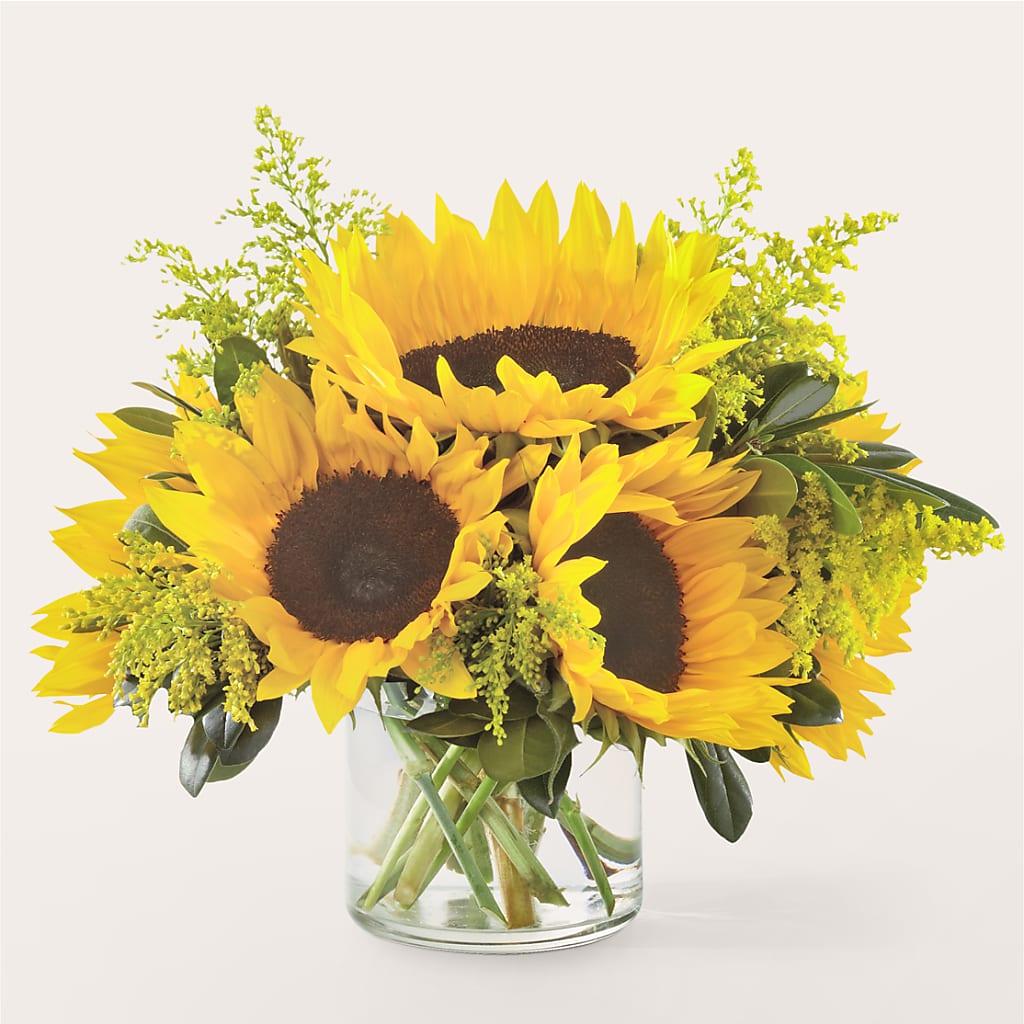 Beaming Sunflower Bouquet – GAETA'S FLOWERS, Los Gatos CA
