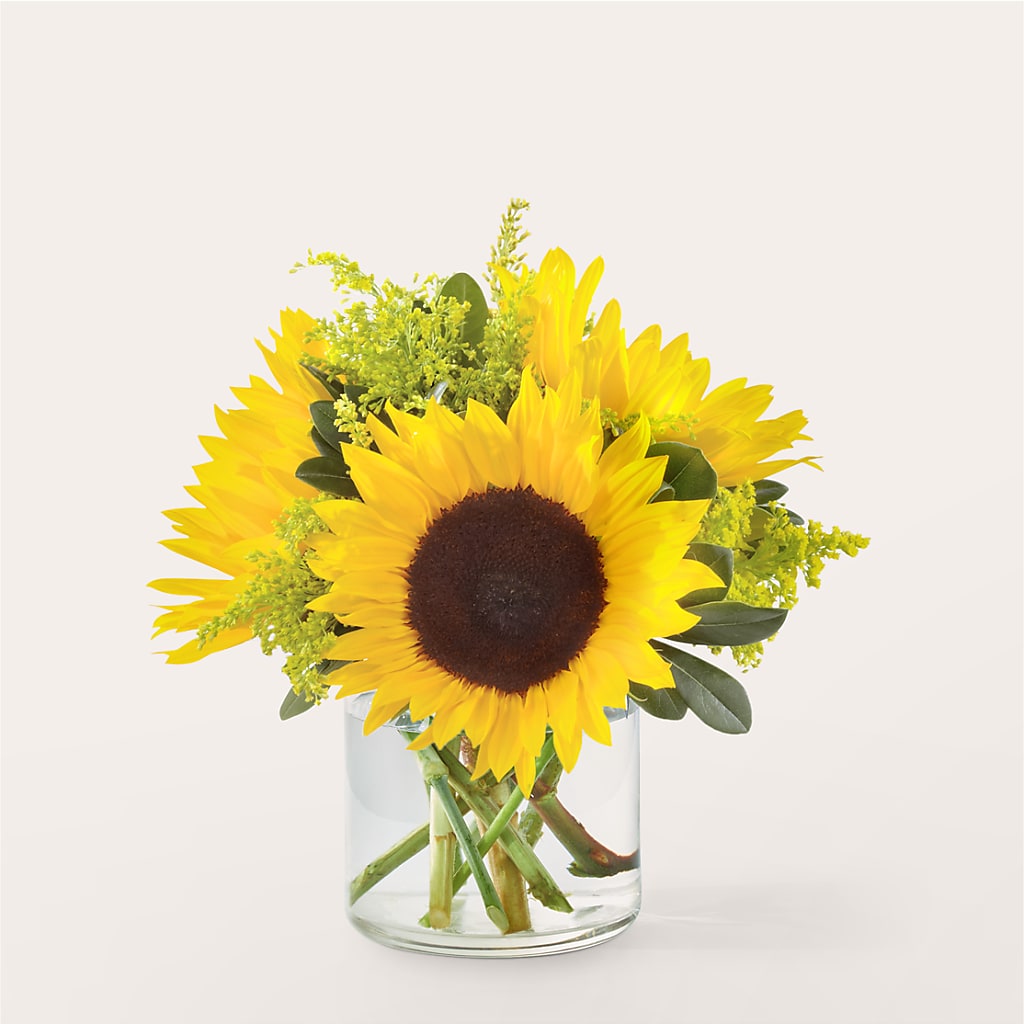 Beaming Sunflower Bouquet – GAETA'S FLOWERS, Los Gatos CA