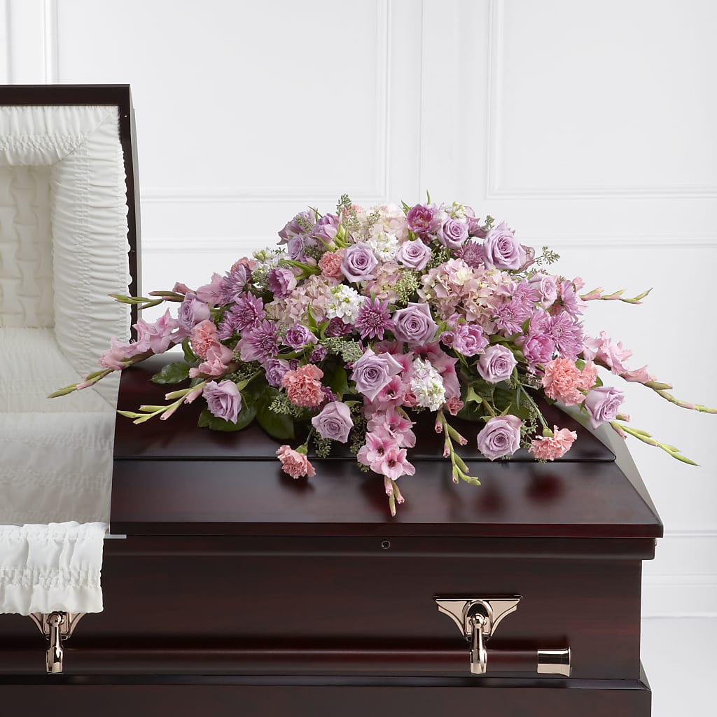 Immorata Casket Spray – GAETA'S FLOWERS, Los Gatos CA