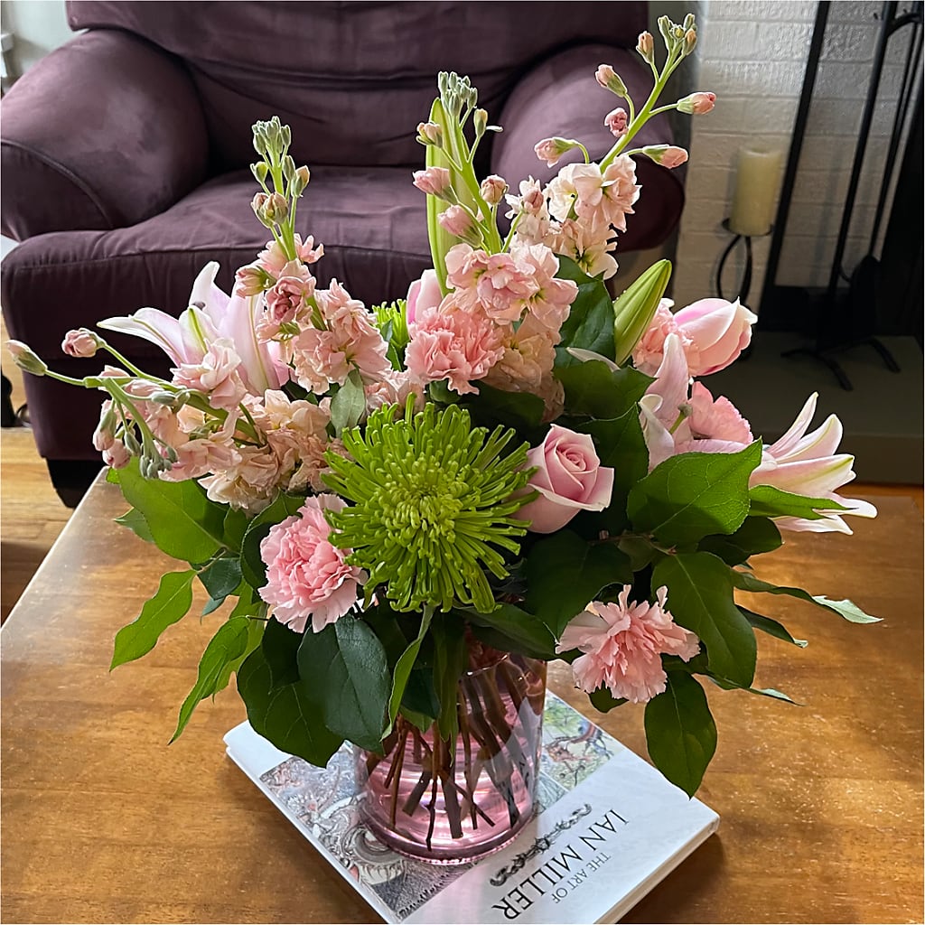 Pretty in Pink Bouquet – GAETA'S FLOWERS, Los Gatos CA