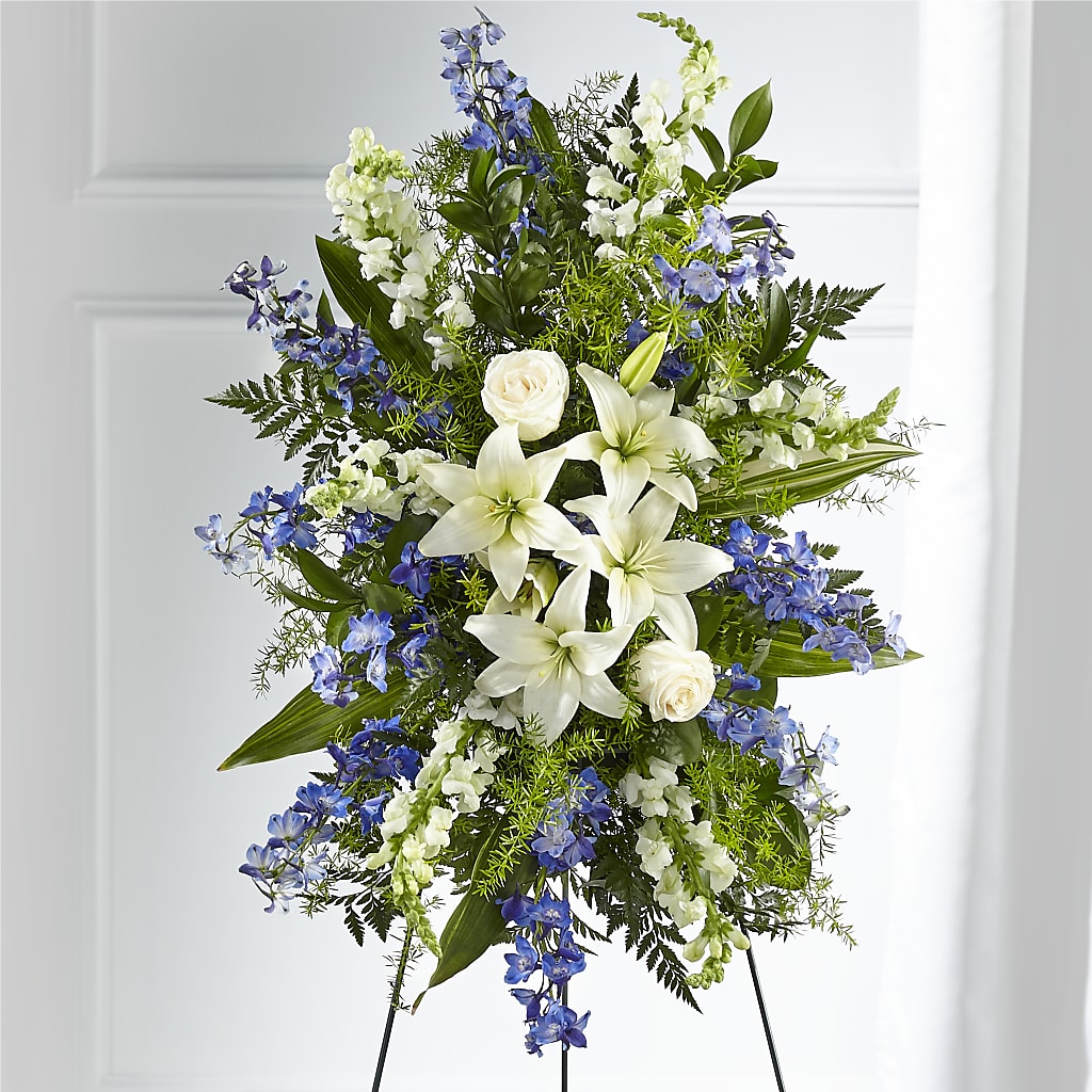 Faithful Friend Standing Spray – GAETA'S FLOWERS, Los Gatos CA