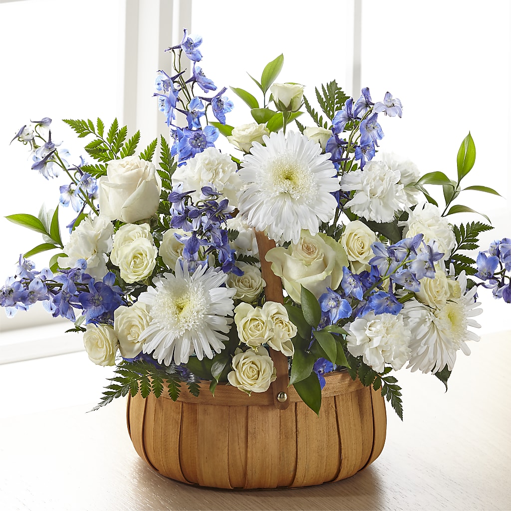 Harmony & Grace Basket – GAETA'S FLOWERS, Los Gatos CA
