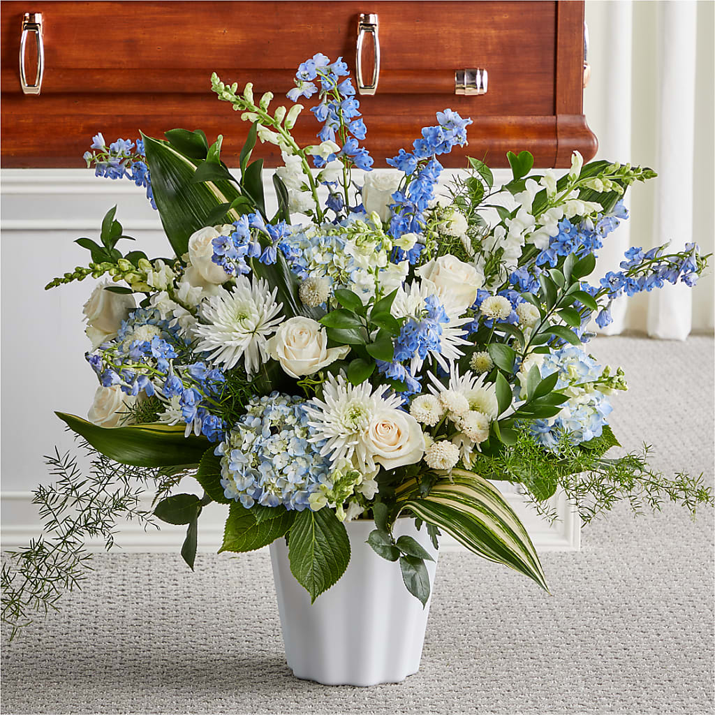 Everlasting Memories Floor Basket – GAETA'S FLOWERS, Los Gatos CA
