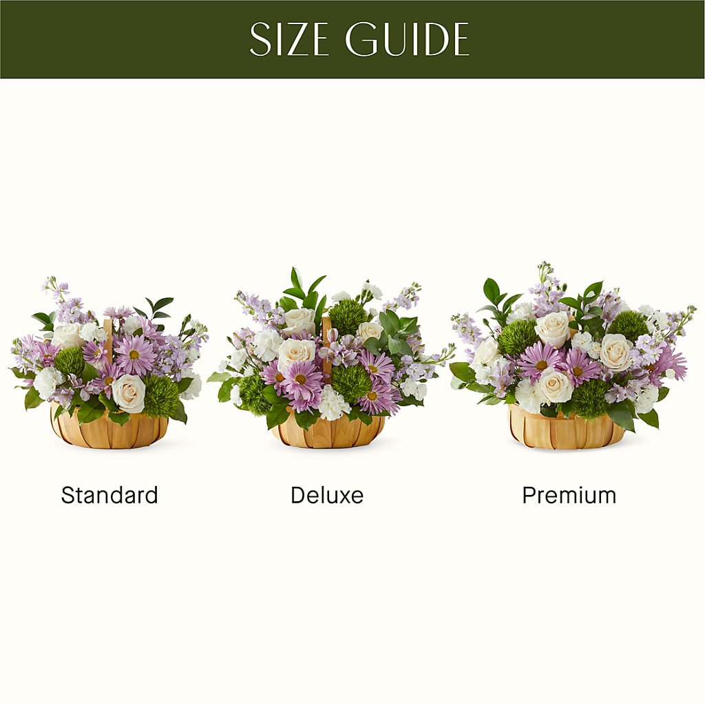 Peace & Love Basket – GAETA'S FLOWERS, Los Gatos CA