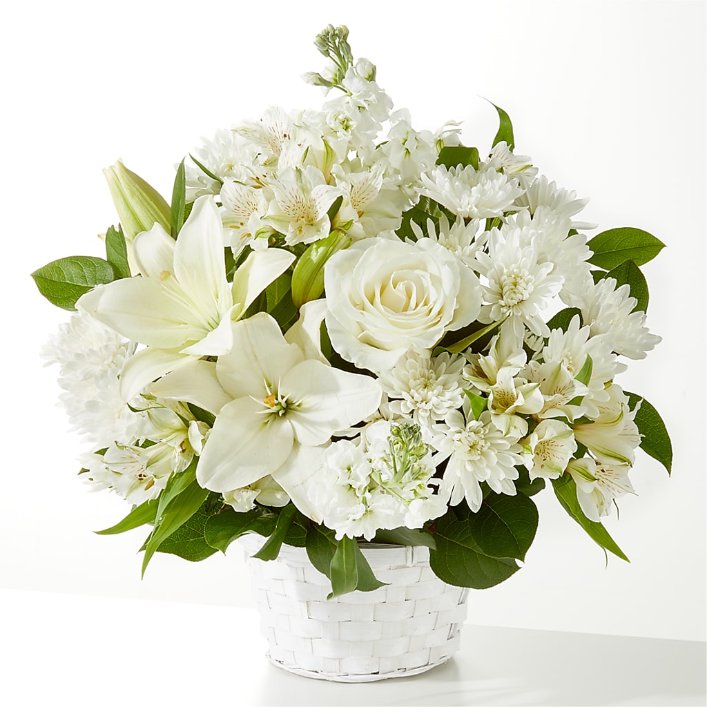 Peaceful Reflections Arrangement – GAETA'S FLOWERS, Los Gatos CA