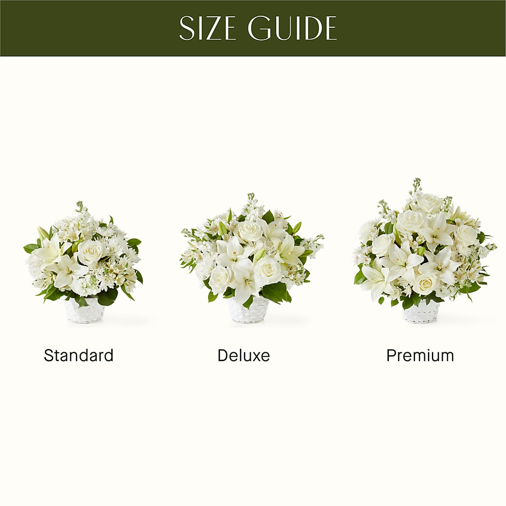 Peaceful Reflections Arrangement – GAETA'S FLOWERS, Los Gatos CA