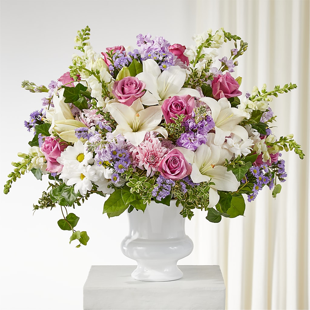 Remarkable Life Urn Arrangement – GAETA'S FLOWERS, Los Gatos CA