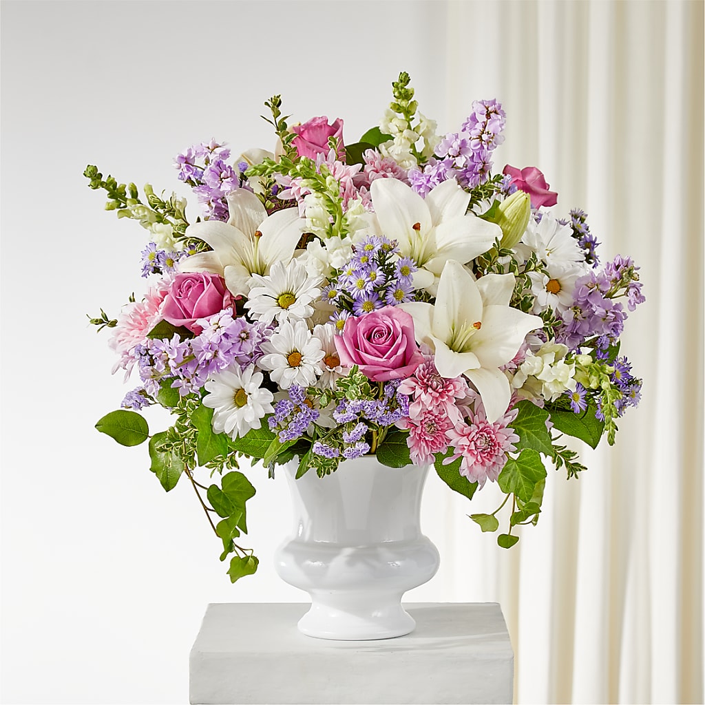 Remarkable Life Urn Arrangement – GAETA'S FLOWERS, Los Gatos CA