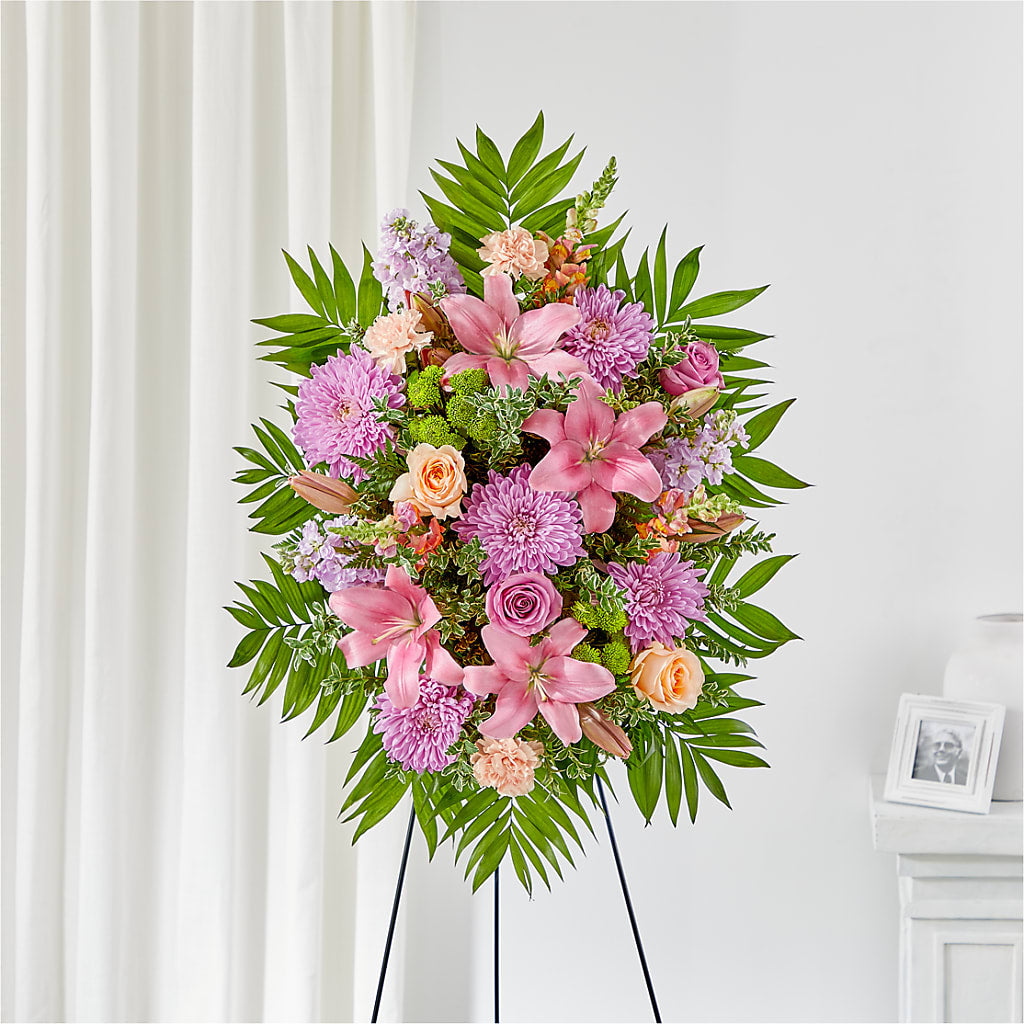 Love & Light Standing Spray – GAETA'S FLOWERS, Los Gatos CA