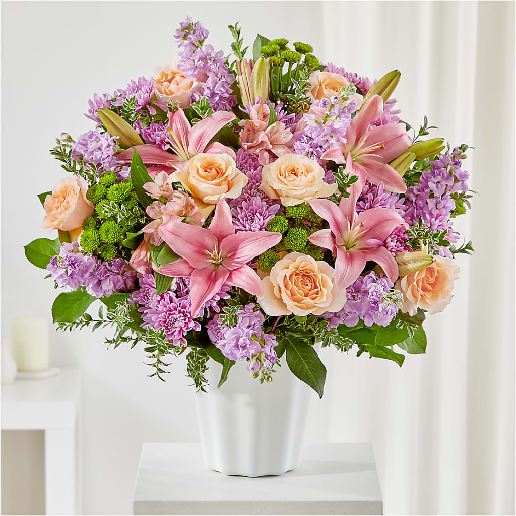 Supportive Embrace Tabletop Basket – GAETA'S FLOWERS, Los Gatos CA