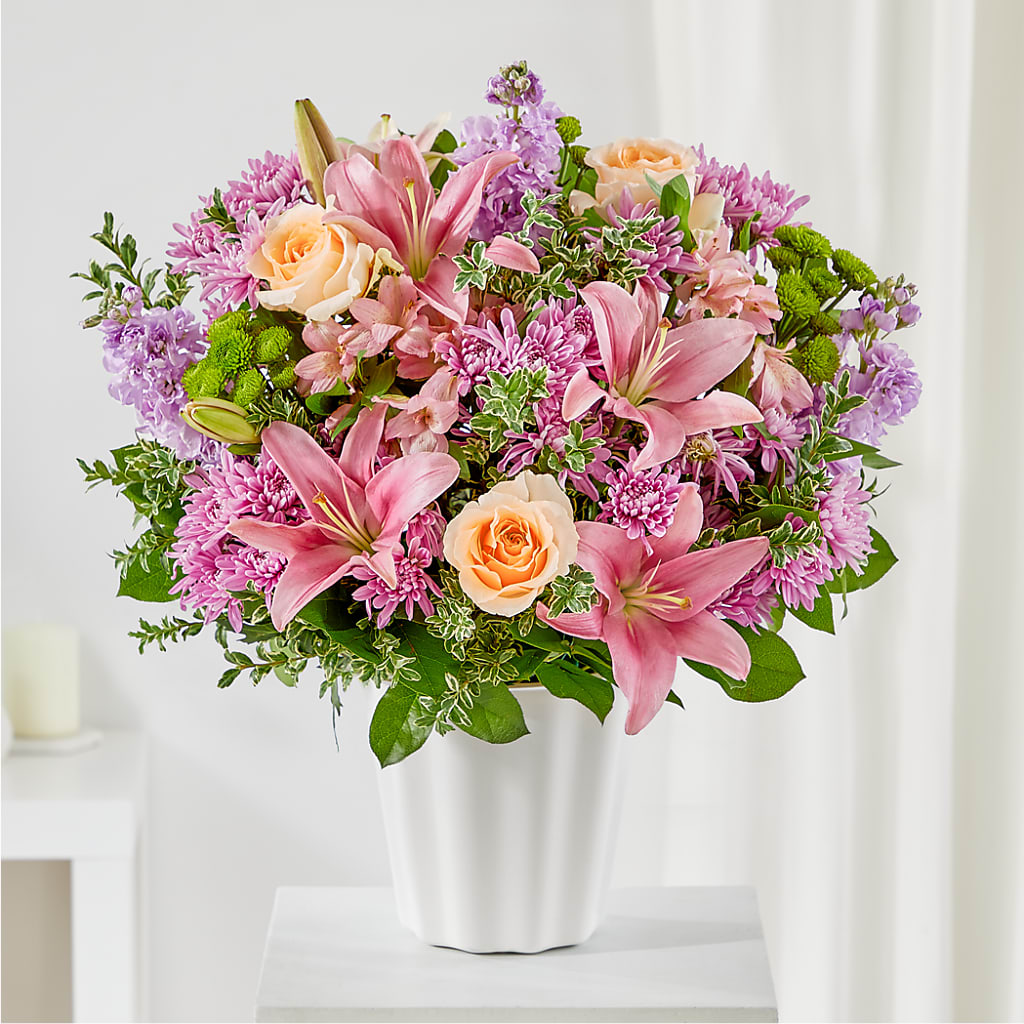 Supportive Embrace Tabletop Basket – GAETA'S FLOWERS, Los Gatos CA