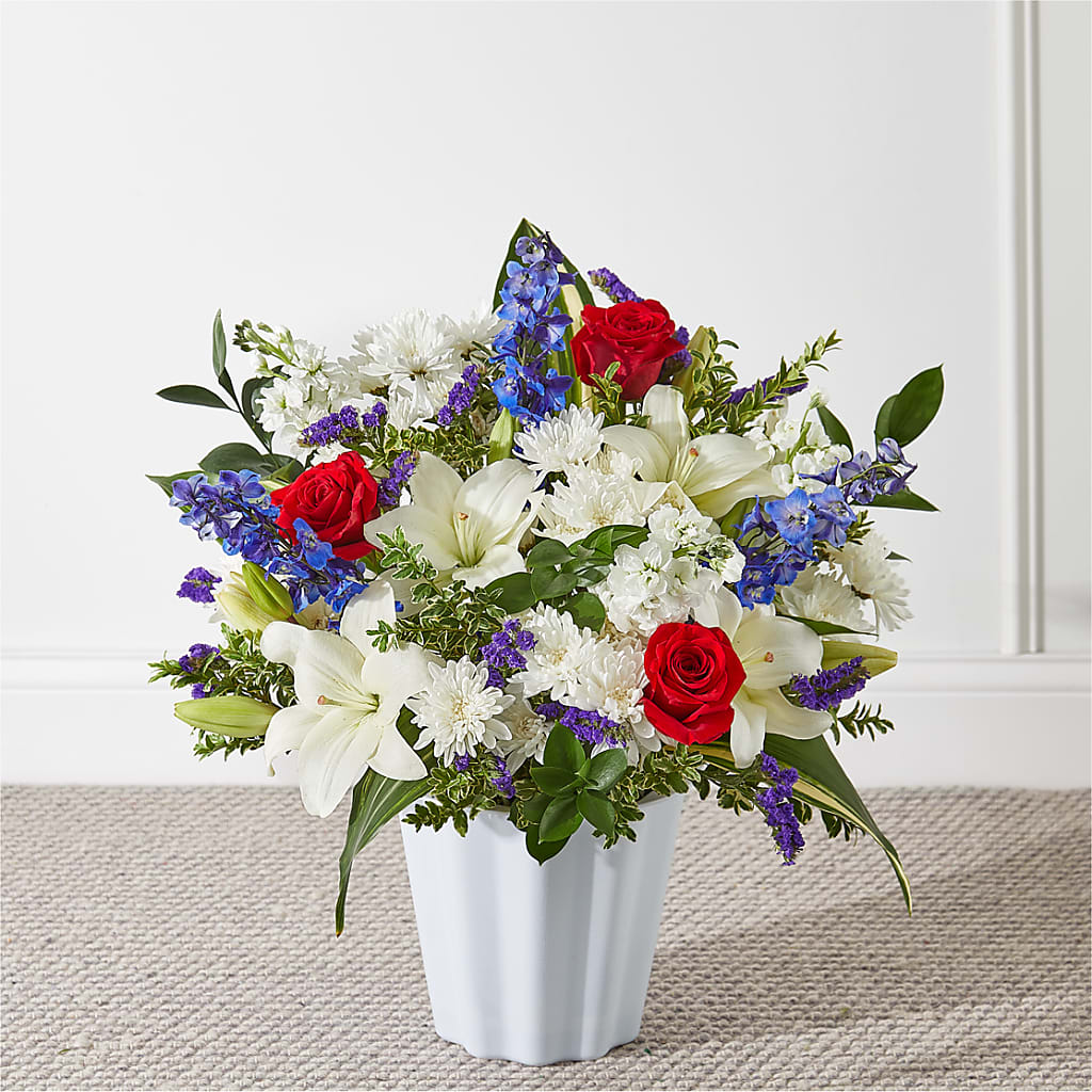 Consoled Floor Basket – GAETA'S FLOWERS, Los Gatos CA