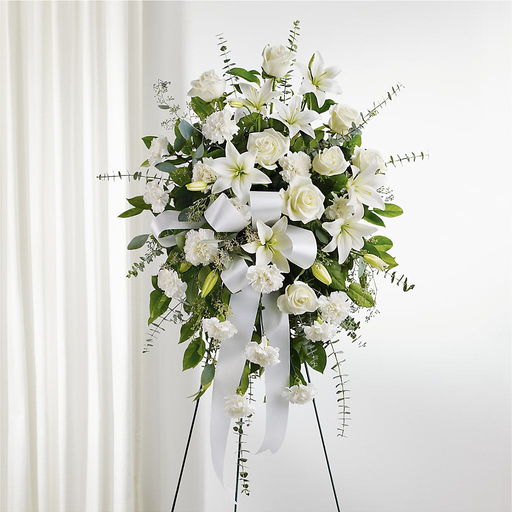 With Care Standing Spray – GAETA'S FLOWERS, Los Gatos CA