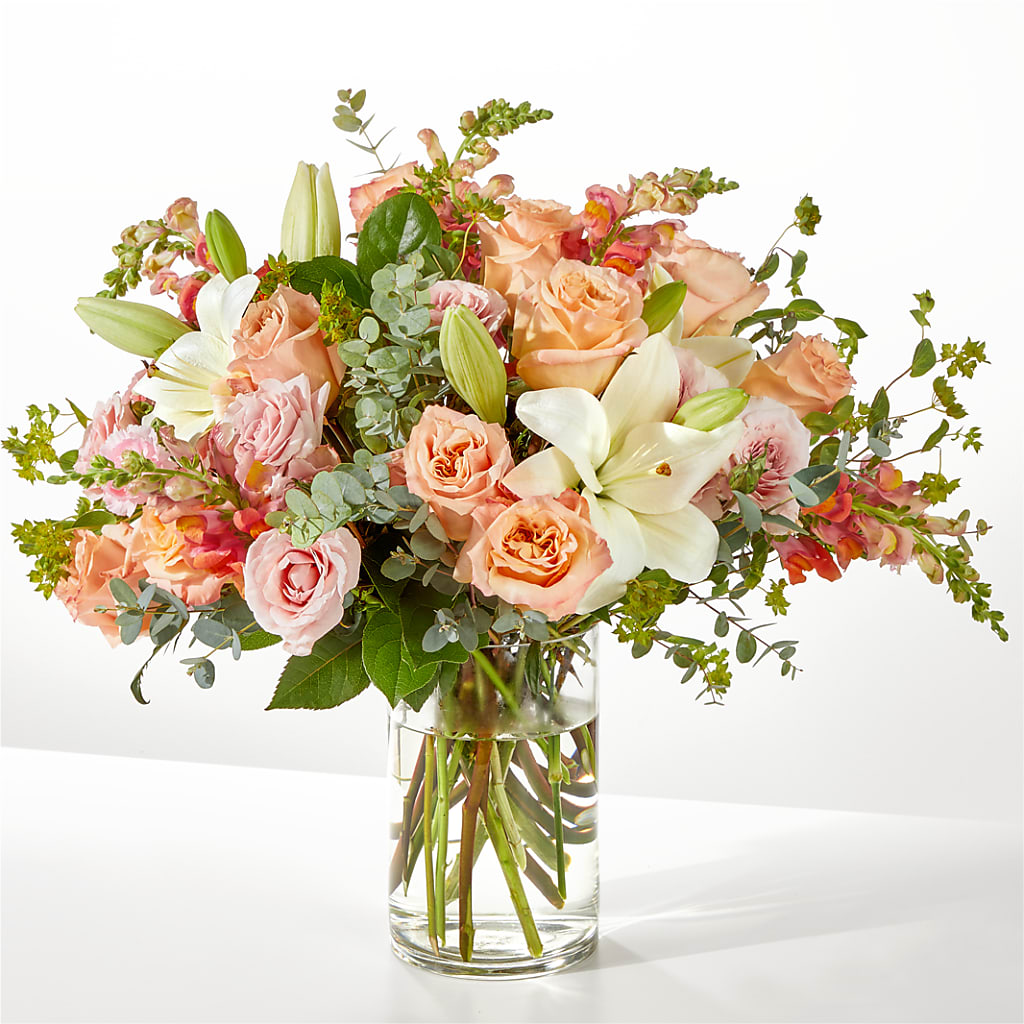 Grapefruit Splash Bouquet – GAETA'S FLOWERS, Los Gatos CA