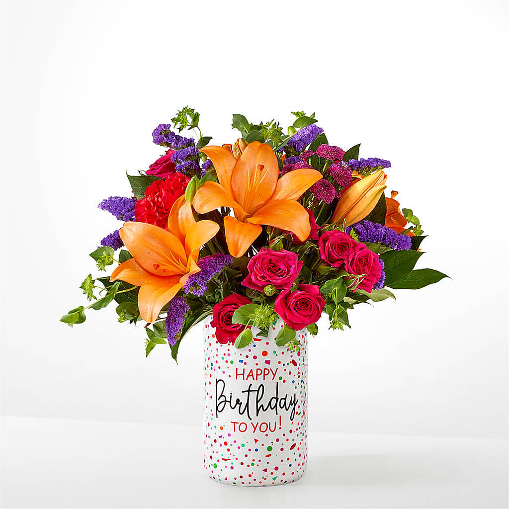Birthday Palooza Bouquet – GAETA'S FLOWERS, Los Gatos CA
