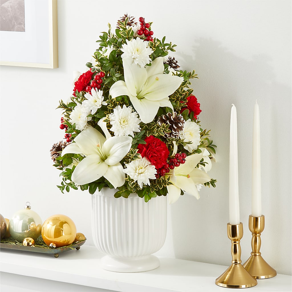 Festive Moments Tree – GAETA'S FLOWERS, Los Gatos CA