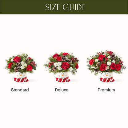 Jolly Snowman Bouquet – GAETA'S FLOWERS, Los Gatos CA