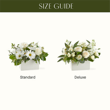 Fresh Linen Box Bouquet – GAETA'S FLOWERS, Los Gatos CA