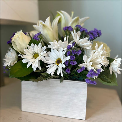 Beyond Blue Box Bouquet – GAETA'S FLOWERS, Los Gatos CA
