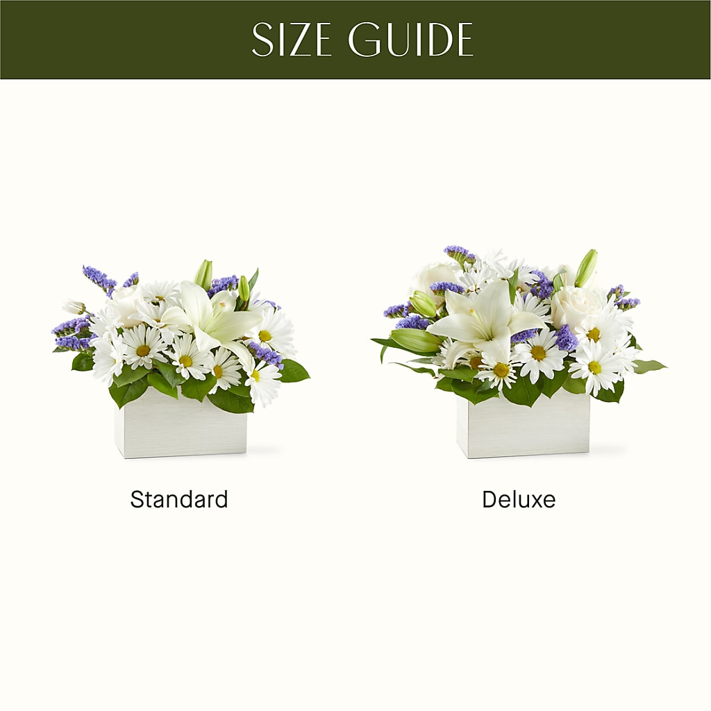 Beyond Blue Box Bouquet – GAETA'S FLOWERS, Los Gatos CA