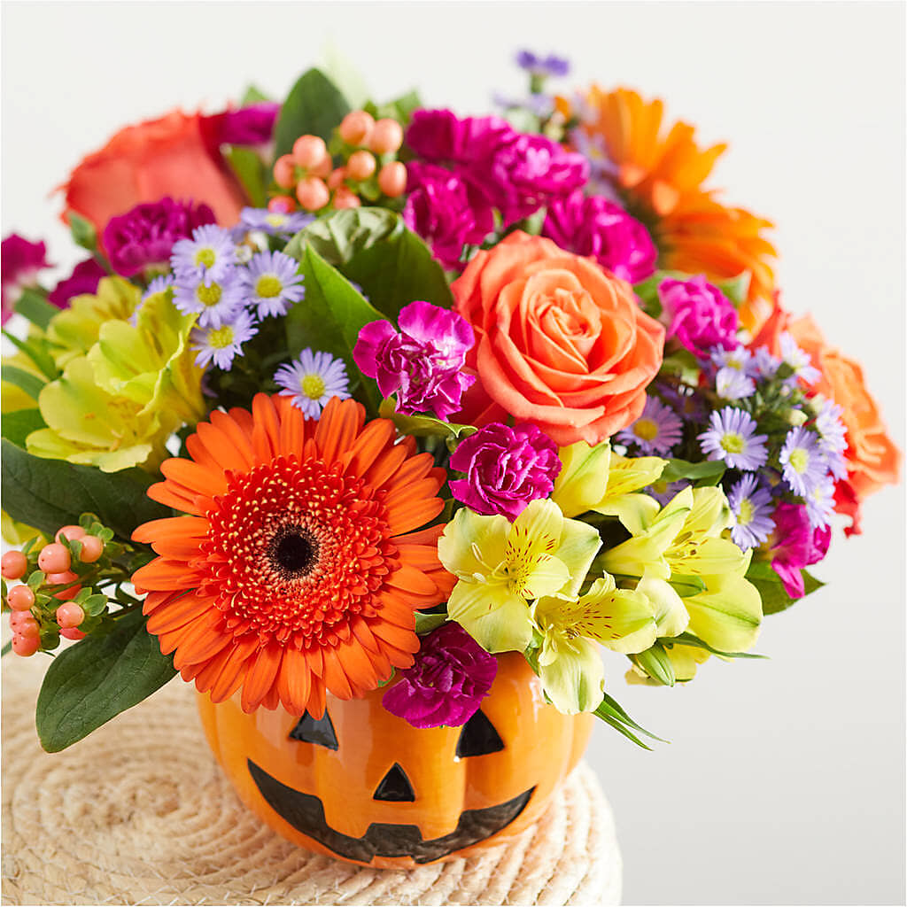 Tricks & Treats Pumpkin – GAETA'S FLOWERS, Los Gatos CA