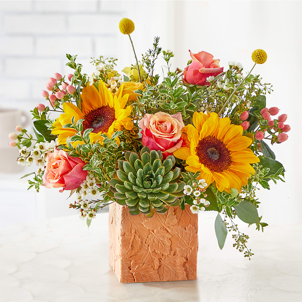 Sunflower Season Bouquet – GAETA'S FLOWERS, Los Gatos CA