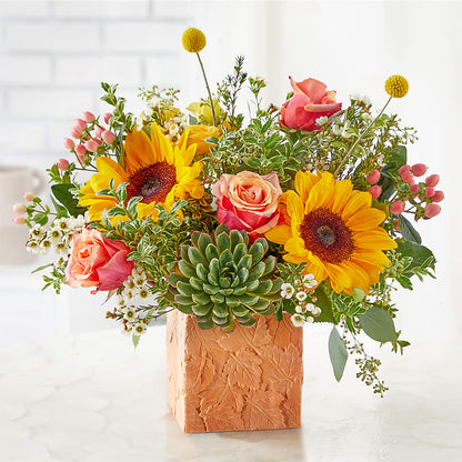 Sunflower Season Bouquet – GAETA'S FLOWERS, Los Gatos CA