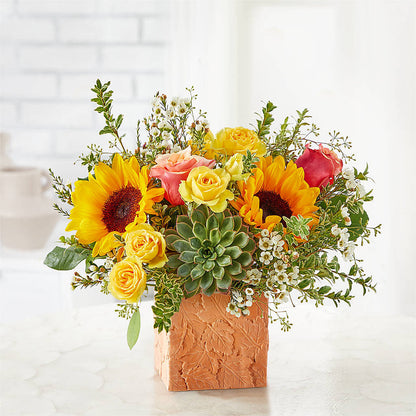 Sunflower Season Bouquet – GAETA'S FLOWERS, Los Gatos CA