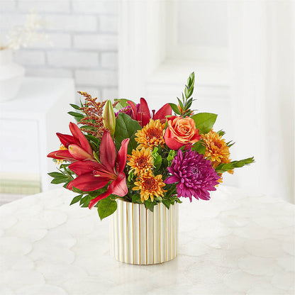 Burgundy Landscape Bouquet – GAETA'S FLOWERS, Los Gatos CA