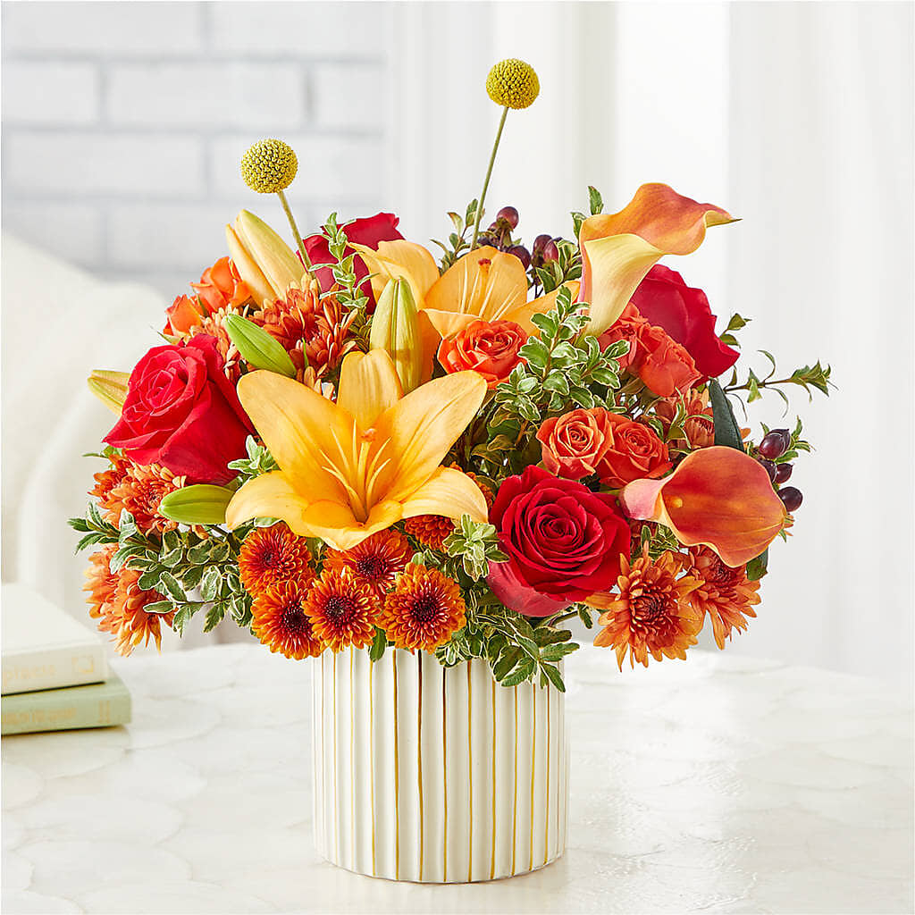 Scarlet Skies Bouquet – GAETA'S FLOWERS, Los Gatos CA