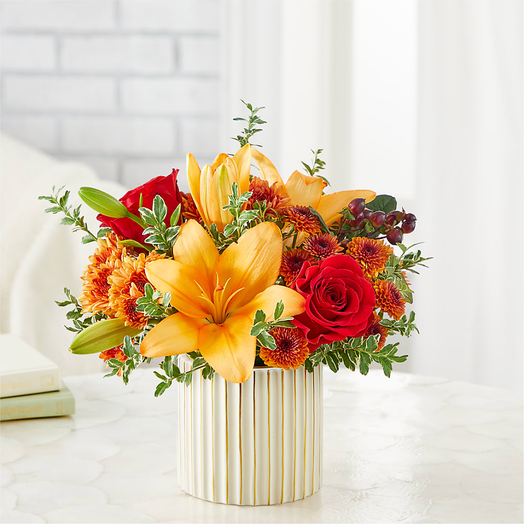Scarlet Skies Bouquet – GAETA'S FLOWERS, Los Gatos CA