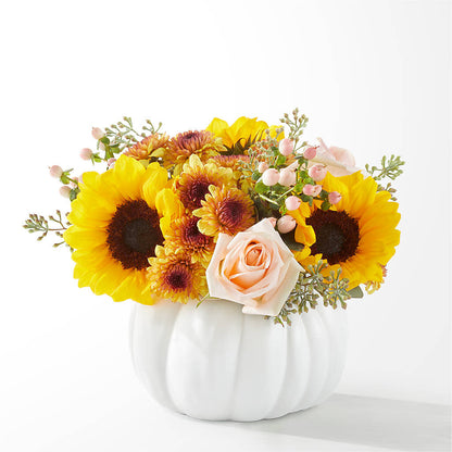 Pumpkin to Talk About Bouquet – GAETA'S FLOWERS, Los Gatos CA