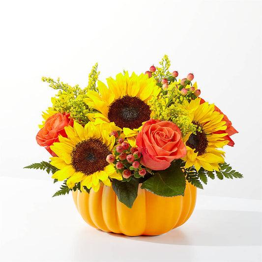 Pick of the Patch Pumpkin Bouquet – GAETA'S FLOWERS, Los Gatos CA