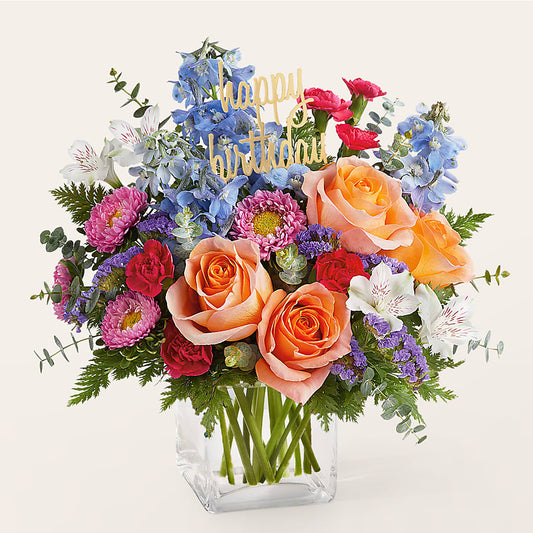 Birthday Bash Bouquet – GAETA'S FLOWERS, Los Gatos CA