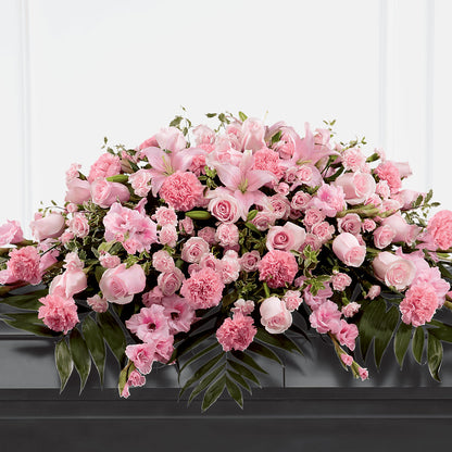 Garden of Comfort Casket Spray (Standard) – GAETA'S FLOWERS, Los Gatos CA