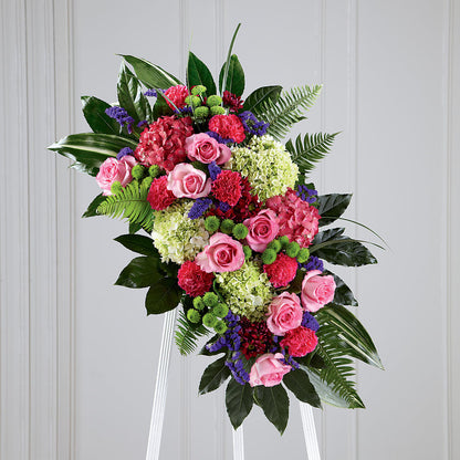 Refreshing Mix Standing Spray – GAETA'S FLOWERS, Los Gatos CA