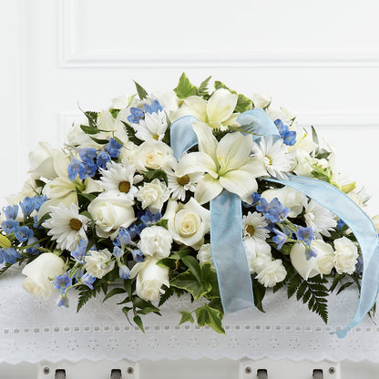 Tender Treasure Casket Spray – GAETA'S FLOWERS, Los Gatos CA