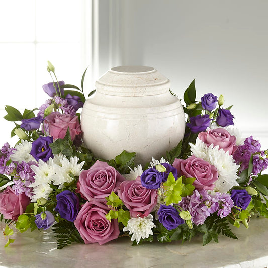 Blooming Sympathy Cremation Adornment – GAETA'S FLOWERS, Los Gatos CA