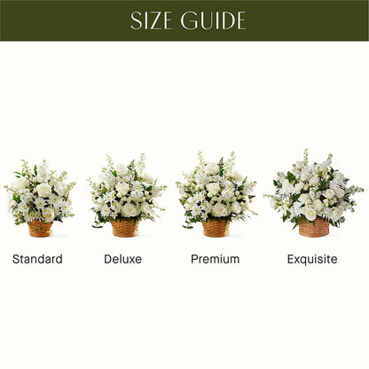 Heartfelt Condolences Arrangement – GAETA'S FLOWERS, Los Gatos CA