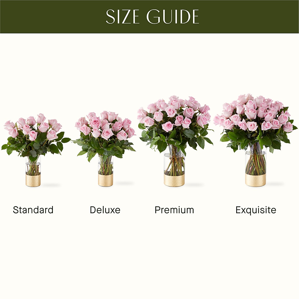 Picture Perfect Pink Rose Bouquet – GAETA'S FLOWERS, Los Gatos CA