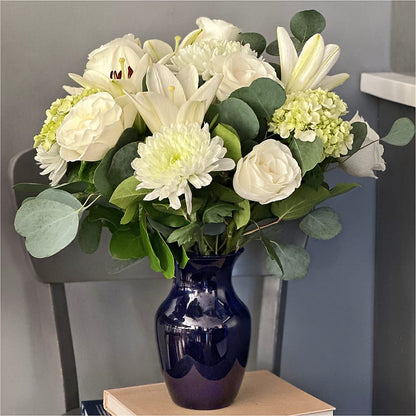 Snowy Dreams Bouquet – GAETA'S FLOWERS, Los Gatos CA