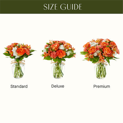 Apricot Glow Bouquet – GAETA'S FLOWERS, Los Gatos CA