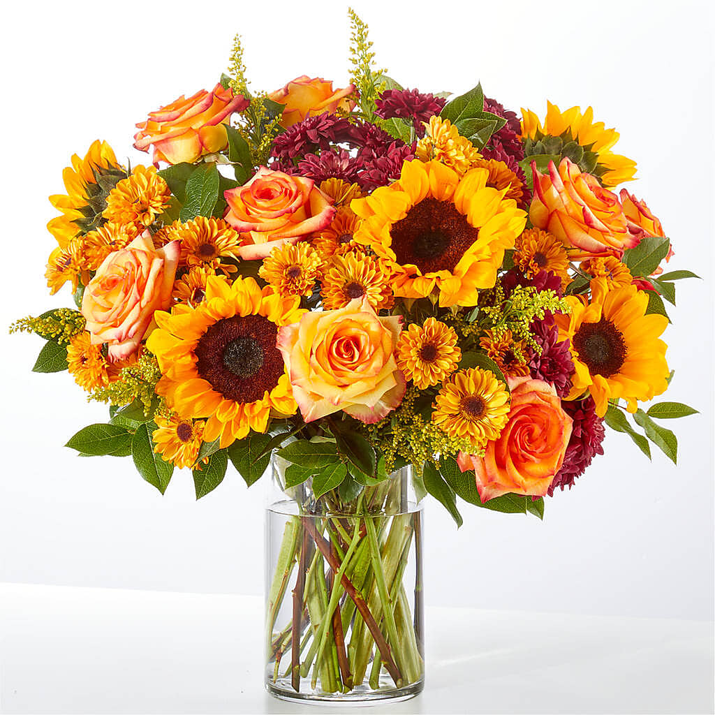 Flannel Scarf Bouquet – GAETA'S FLOWERS, Los Gatos CA