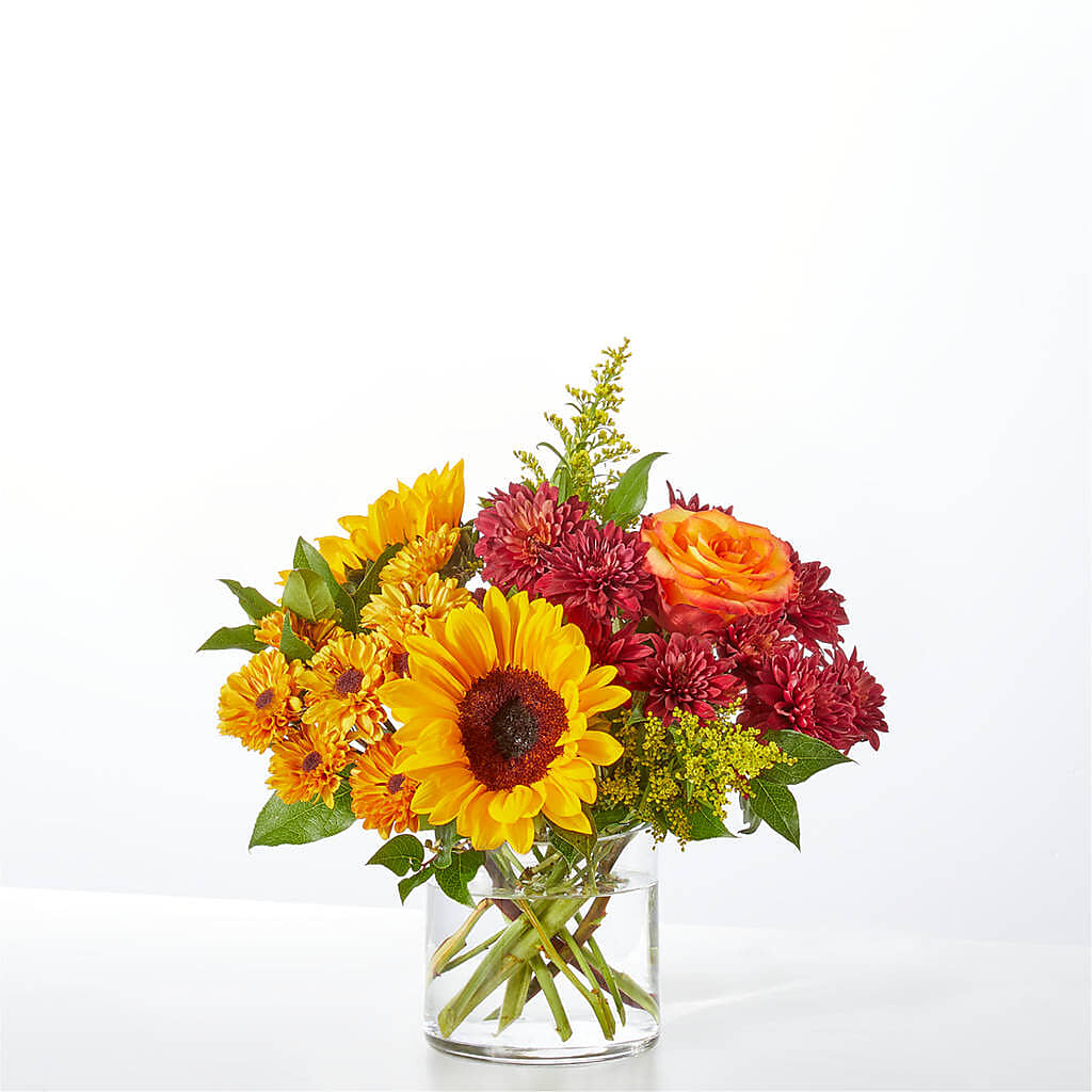 Flannel Scarf Bouquet – GAETA'S FLOWERS, Los Gatos CA